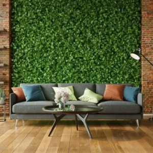 Artificial Vertical Gardens feature walls